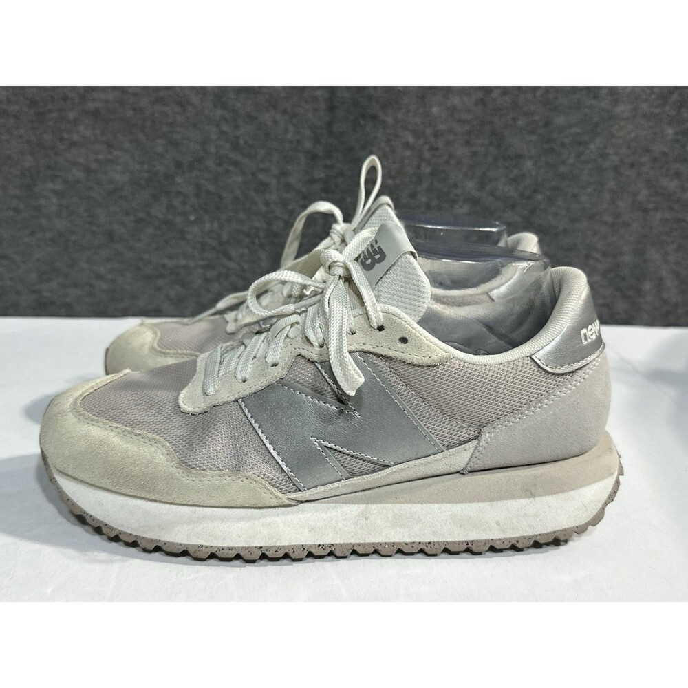 New Balance 237 NB Beige Off White Women Lifestyle Casual Shoes WS237MSB-B